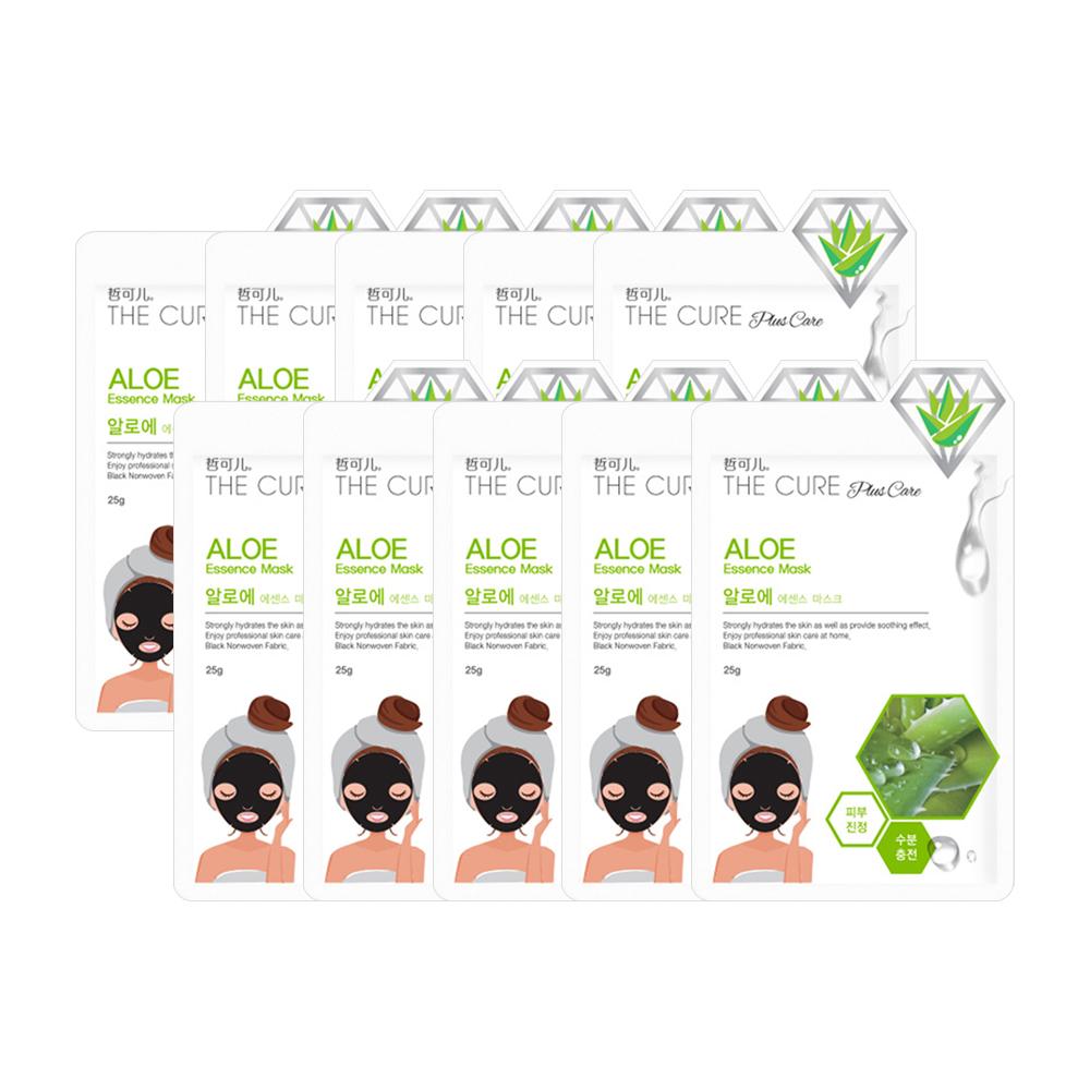 THE CURE Plus Care 3 Assorted Mask Essence Moisture Pack Face Skin Care Facial