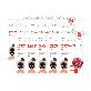 full image THE CURE Plus Care 3 Assorted Mask Essence Moisture Pack Face Skin Care Facial