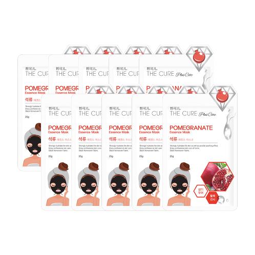 THE CURE Plus Care 3 Assorted Mask Essence Moisture Pack Face Skin Care Facial