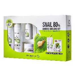 S+MIRACLE SNAIL80% ENRICHED SKIN CARE SET helps smooth out the skin and keep it neat and moisturized