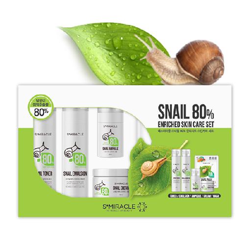 S+MIRACLE Snail 80% Enriched set