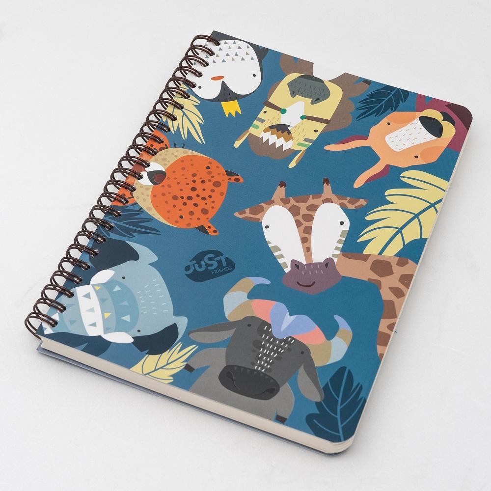 [JustFriends]Lined, Twin-Ring Notebook M/L