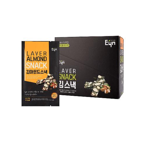 Laver Almond Snack 240g | Laver,Almond,Snack,Seasoned laver,nori,fried,side dish