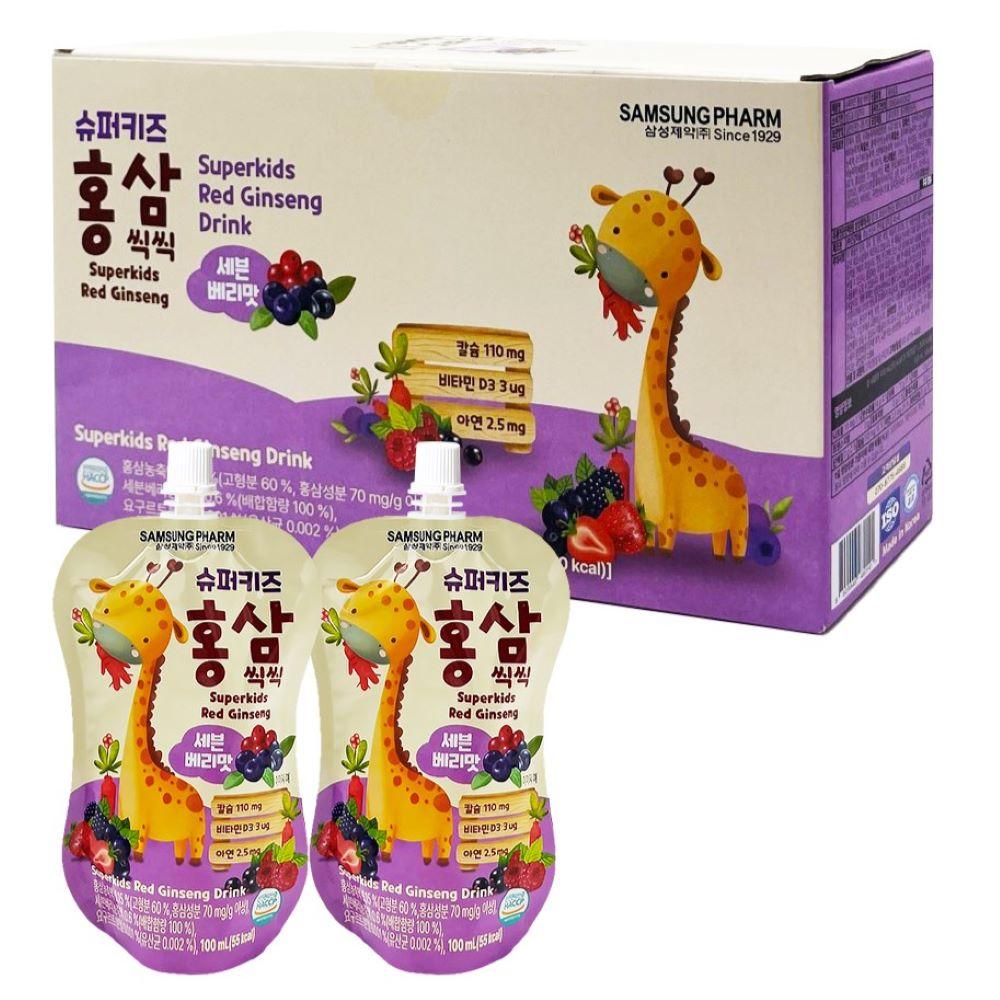 Superkids Red Ginseng Ssig Ssig Drink